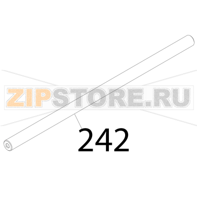 Barra tonda carr. 300 V, D.20 Sirman Mirra 300 Y09 Barra tonda carr. 300 V, D.20 Sirman Mirra 300 Y09Запчасть на деталировке под номером: 242