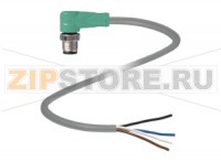 Кабель датчика-исполнительного устройства Cable connector V15S-W-1M-PUR Pepperl+Fuchs