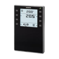 QMX3.P74-1BSC - Комнатный модуль с KNX и датчиками температуры, влажности, CO2, дисплеем и клавишами. Чёрный цвет. Siemens QMX3.P74-1BSC