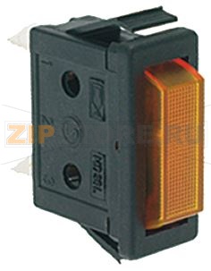 ЖЕЛТАЯ ИНДИКАТОРНАЯ ЛАМПОЧКА 250В 