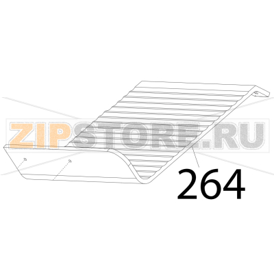 Piatto SG250 est. oss. CE Sirman Mirra 250 C Piatto SG250 est. oss. CE Sirman Mirra 250 CЗапчасть на деталировке под номером: 264
