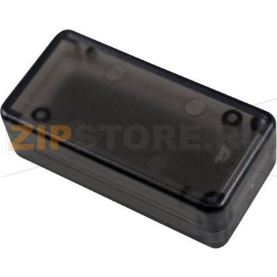 Корпус пластиковый 15x25x50 мм, черный, прозрачный, 1 шт Hammond 1551BTSK 