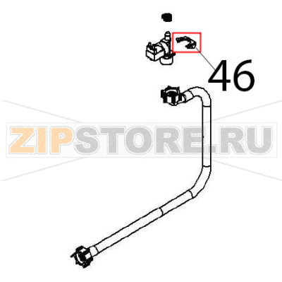 Bracket Angelo Po BX101E Bracket Angelo Po BX101EЗапчасть на деталировке под номером: 46