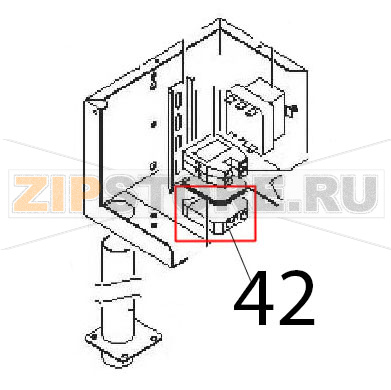 Morsetto terra Angelo Po 1G1PE2E Morsetto terra Angelo Po 1G1PE2EЗапчасть на деталировке под номером: 42