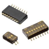 Переключатель DIP, 2 полюса Würth Elektronik 416131160802