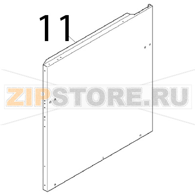 Fianco DX Angelo Po 1G1BR1E Fianco DX Angelo Po 1G1BR1EЗапчасть на деталировке под номером: 11