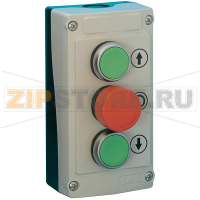 Кнопка аварийной остановки, IP66, 1 шт Baco LBX324080 