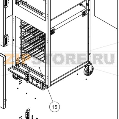 Опора жиросборника Alto Shaam 1200-TH/III Опора жиросборника Alto Shaam 1200-TH/IIIЗапчасть на сборочном чертеже под номером: 15Количество запчастей в комплекте: 2
