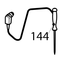 Needle probe D.5, L=1300 Tecnoinox EFB10DS