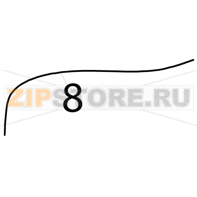 Pipe Angelo Po FX61E2 Pipe Angelo Po FX61E2Запчасть на деталировке под номером: 8