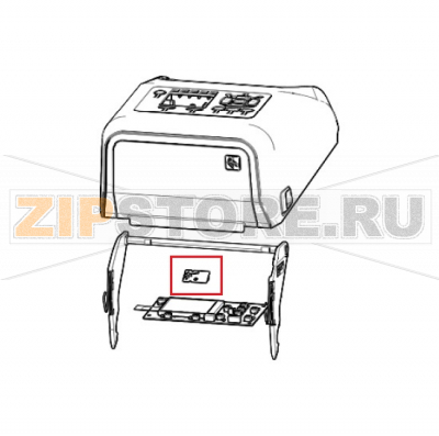 Сенсор риббона Zebra ZD620 Thermal Transfer Датчик риббона Zebra ZD620 Thermal TransferЗапчасть на сборочном чертеже под номером: 4Название запчасти Zebra на английском языке: Ribbon Out Sensor