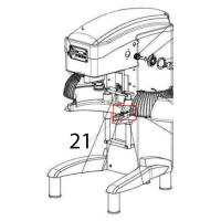 Maniglia bloccaggio vasca Sigma BMR 60