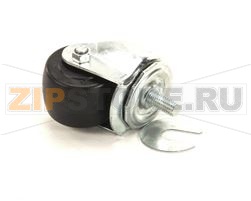 CASTOR 2-1/2 W/O BRAKE SILVER 