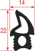 GASKET WITH CUT MUFFLE FACADE FOR OVEN M