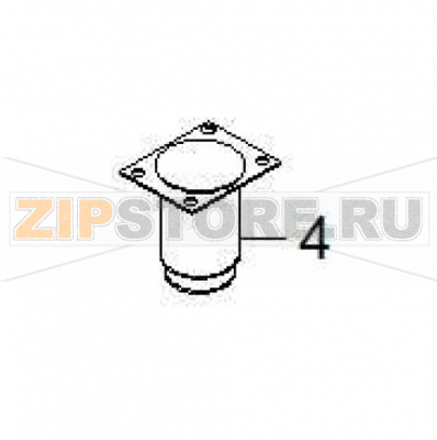 Foot Sagi TF101S Foot Sagi TF101SЗапчасть на деталировке под номером: 4Название запчасти на английском языке: Foot Sagi TF101S