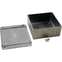 Корпус 125x125x56 мм, материал: алюминий, серый, 1 шт Hammond 1590KKFL