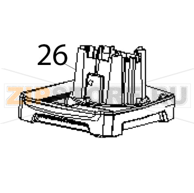 Base Hurakan HKN-HBH850 Base Hurakan HKN-HBH850Запчасть на деталировке под номером: 26