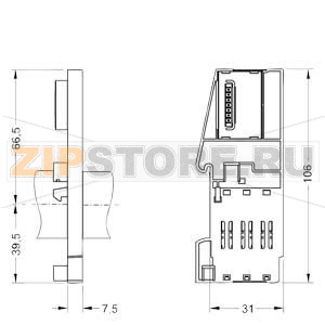 SIPLUS DP ET200S ТЕРМИНАЛЬНЫЙ МОДУЛЬ, РАБОЧАЯ ТЕМПЕРАТУРА -25... +60 ГРАД. ЦЕЛЬСИЯ, НА ОСНОВЕ 6ES7193-4JA00-0AA0 Siemens 6AG1193-4JA00-2AA0 