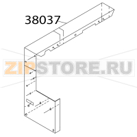 Cover, PCB Zebra 105SE