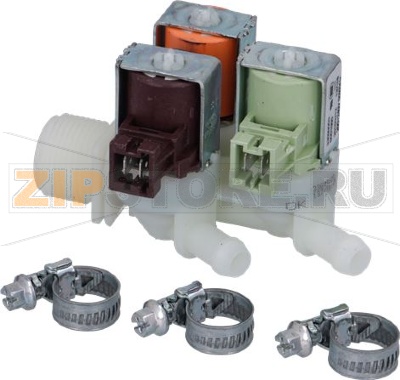 КЛАПАН ЭЛЕКТРОМАГНИТНЫЙ ELBI ТРЕХХОДОВОЙ 180° RATIONAL 50.01.050S 