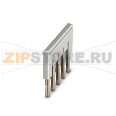 Перемычка Phoenix Contact FBS 5-6 GY Полюсов: 5, Цвет: cерый.Минимальный заказ: 50 шт.Упаковка: 50 шт.