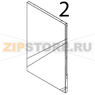 Frame Angelo Po IS102SR Frame Angelo Po IS102SRЗапчасть на деталировке под номером: 2