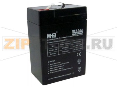 MHB MS4.5-6 Аккумулятор MHB MS4.5-6Характеристики: Напряжение - 6V; Емкость - 4,5Ah;Габариты: длина 70 мм, ширина 47 мм, высота 100 мм.