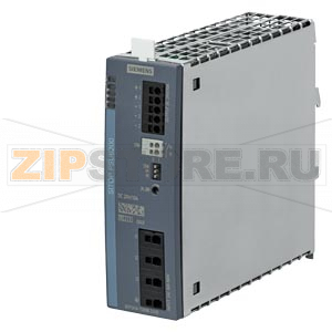 SITOP, блок питания PSU6200 24 V/10 A, стабилизированный блок питания Вход: ~400 - 500 В Выход: =24 В/10 A, диагностический интерфейс Siemens 6EP3434-7SB00-3AX0 
