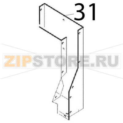 Rear flue Angelo Po 0A1FR1G Rear flue Angelo Po 0A1FR1GЗапчасть на деталировке под номером: 31