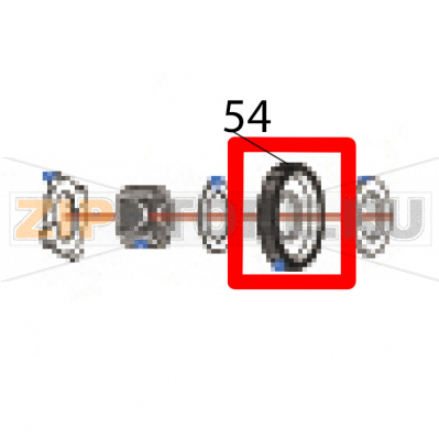 Spur gear, 64T*M0.5*5.5t, DΦ15 Godex RT700 Spur gear, 64T*M0.5*5.5t, DΦ15 Godex RT700Запчасть на деталировке под номером: 54Название запчасти Godex на английском языке: Spur gear, 64T*M0.5*5.5t, DΦ15 RT700.