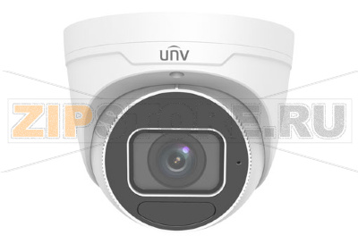 Uniview IPC3632SB-ADZK-I0 Видеокамера IP Купольная антивандальная: моториз. объектив 2.7-13.5мм, 2MP, Smart IR 40m, Mic, WDR 120dB, Ultra 265/H.264/MJPEG, LightHunter, MicroSD, PoE, IP67/IK10 