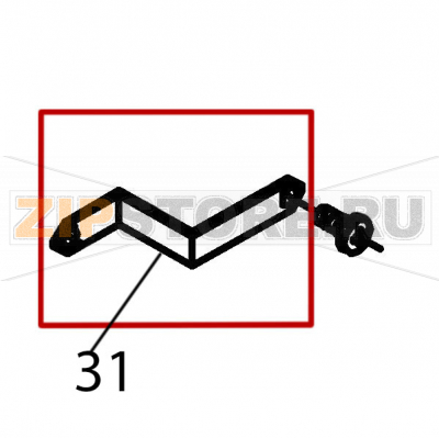 Soporte presostato Fagor ECO-200 Soporte presostato Fagor ECO-200Запчасть на деталировке под номером: 31Название запчасти Fagor на английском языке: Soporte presostato ECO-200.