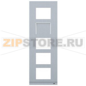 Рамка для станции видеовызова, 1/5, алюминий ABB 2TMA200160A0007 