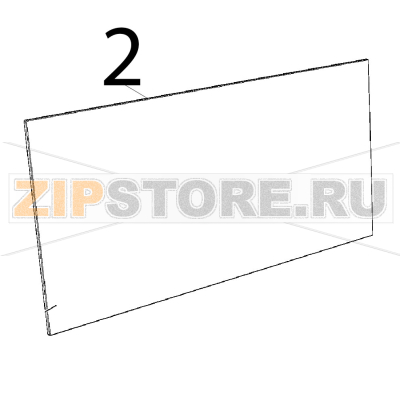 Vetro interno 715x335x6 BETFL L.M. elena Unox XFT 185 Vetro interno 715x335x6 BETFL L.M. elena Unox XFT 185Запчасть на деталировке под номером: 2
