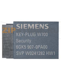 Флэш носитель KEY-PLUG W700 SECURITY . Для активации функций безопасности. Siemens 6GK5907-0PA00