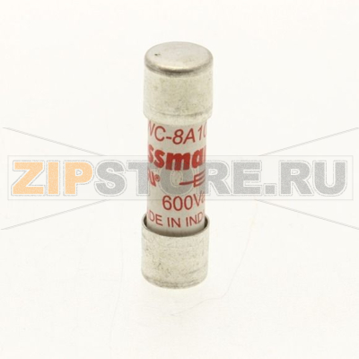 Предохранитель, 8 A, AC 600 В, 200 кА, 10x38 мм, aR, UL Eaton 8Amp 600Vac FERRULE FUSE 10x38MM 