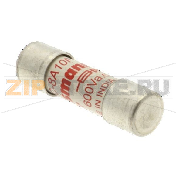 Предохранитель, 8 A, AC 600 В, 200 кА, 10x38 мм, aR, UL Eaton 8Amp 600Vac FERRULE FUSE 10x38MM 