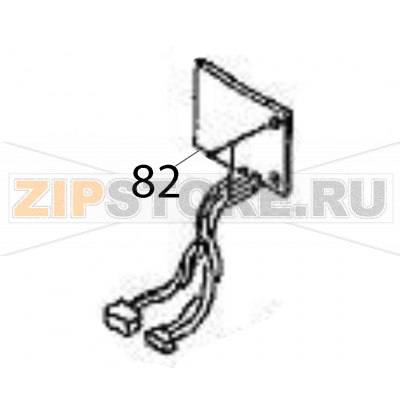 LCD Cable set Sato M84Pro LCD Cable set Sato M84ProЗапчасть на деталировке под номером: 82Название запчасти на английском языке: LCD Cable set Sato M84Pro.
