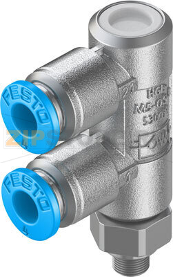 Клапан обратный, управляемый Festo HGL-M5-QS-4 
