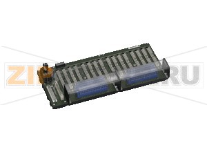Терминальная панель Termination Board SC-GPDS-AIO16-PF Pepperl+Fuchs SupplyConnectionterminal block TB3 (1-, 2+ 3-, 4+)Rated voltage24 V DC , in consideration of rated voltage of used isolated barriersVoltage drop0.9 V , voltage drop across the series diode on the termination board must be consideredRipple&le  10  %Fusing4 APower dissipation&le  500 mW , without modulesReverse polarity protectionyesElectrical specificationsvolt-free fault indication outputmax. 30 V AC/40 V DC, 2 ARedundancySupplyRedundancy available. The supply for the modules is decoupled, monitored and fused.Indicators/settingsDisplay elementsLEDs PWR ON (power supply)- LED power supply I, green LED- LED power supply II, green LEDLED Fault (fault indication), green LEDDirective conformityElectromagnetic compatibilityDirective 2014/30/EUEN 61326-1:2013 (industrial locations)ConformityElectromagnetic compatibilityNE 21:2012For further information see system description.Degree of protectionIEC 60529:2001Ambient conditionsAmbient temperature-20 ... 60 °C (-4 ... 140 °F)Storage temperature-40 ... 70 °C (-40 ... 158 °F)Mechanical specificationsDegree of protectionIP20Connectionhazardous area connection (field side): pluggable screw terminals, blue safe area connection (control side): 37-pin Sub-D connector (male) Core cross-section0.2 ... 2.5 mm2 (24 ... 12 AWG)Materialhousing: polycarbonate, 30 % glass fiber reinforcedMassapprox. 1000 gDimensions357 x 155 x 153 mm (L x W x H) , height including module assemblyMountingon 35 mm DIN mounting rail acc. to EN 60715:2001Data for application in connection with hazardous areasEC-Type Examination CertificateCESI 11 ATEX 062Group, category, type of protection II (1)G [Ex ia Ga] IIC  II (1)D [Ex ia Da] IIIC  I (M1) [Ex ia Ma] ISafe areaMaximum safe voltage250 V (Attention! Um is no rated voltage.)Galvanic isolationField circuit/control circuitsafe electrical isolation acc. to IEC/EN 60079-11, voltage peak value 375 VDirective conformityDirective 2014/34/EUEN 60079-0:2012+A11:2013 , EN 60079-11:2012 , EN 50303:2000International approvalsCSA approvalControl drawingsee control drawing of correspoding modulesIECEx approvalIECEx CES 11.0022Approved for[Ex ia Ga] IIC [Ex ia Da] IIIC [Ex ia Ma] I