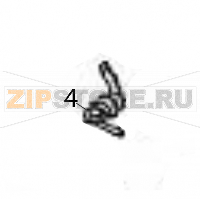 Spring (latch) Sato M84Pro Spring (latch) Sato M84ProЗапчасть на деталировке под номером: 4Название запчасти на английском языке: Spring (latch) Sato M84Pro.