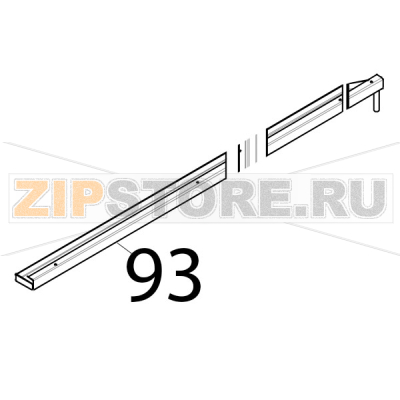 Raccogli gocce porta Tecnoeka KF 1010 A UD Raccogli gocce porta Tecnoeka KF 1010 A UDЗапчасть на деталировке под номером: 93