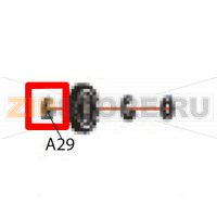 E-Ring/Φ4.0*9.0*0.6T/mm(BK) Godex EZ-2300 plus
