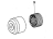 Статор 230V/1Ph/50Hz Fimar FME 8/D