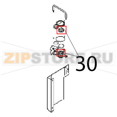 Washer Angelo Po FM1221E1 Washer Angelo Po FM1221E1Запчасть на деталировке под номером: 30