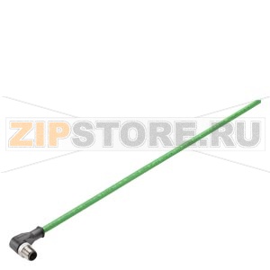 IE Connecting Cable, M12-90/M12-90 pre-assembled, IE FC Trailing Cable GP, with 2 M12 connectors (D-coded) Length 5.0 m Siemens 6XV1870-8GH50 