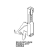Right/left hinge rossella 0797 Unox XF 090P