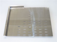 GRIGLIA INOX SCALDATAZZE SX