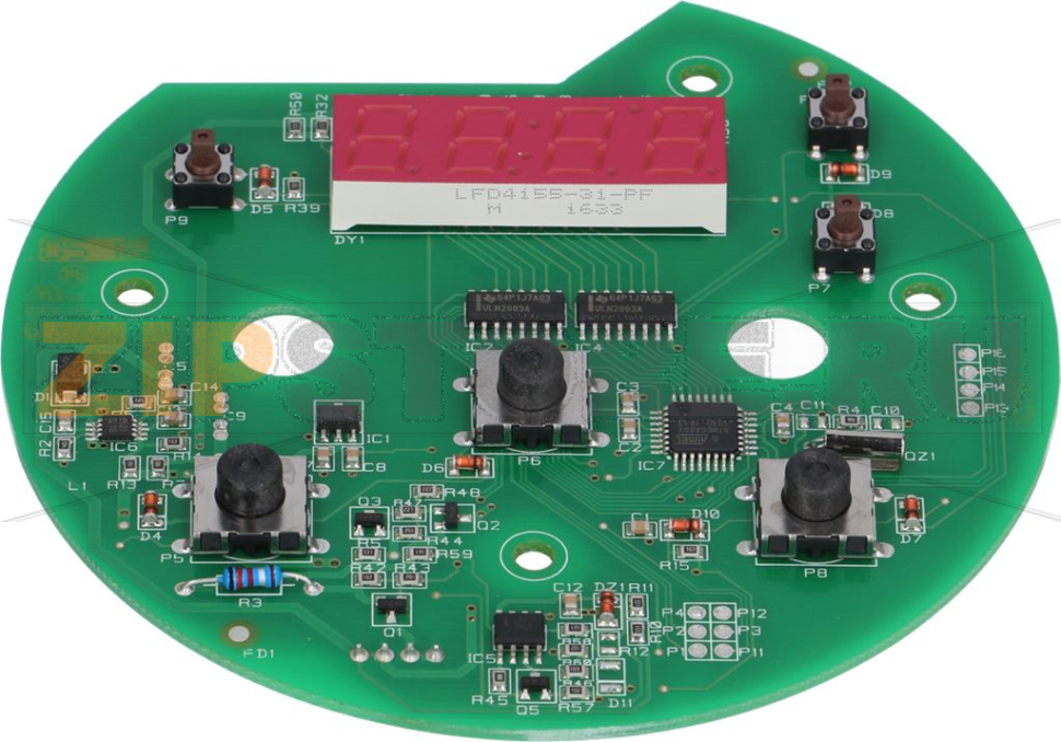 ПЛАТА КНОПОЧНОЙ ПАНЕЛИ С ДИСПЛЕЕМ Push-button board with display Mazzer Kony Electronic

Запчасть на сборочном чертеже под номером: 26

Название запчасти Mazzer на английском языке: Push-button board with display Mazzer Kony&nbsp;Electronic