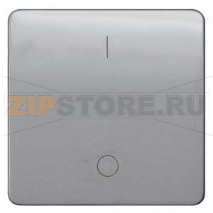 DELTA PROFIL СЕРЕБРЯНЫЙ ВЫКЛЮЧАТЕЛЬ 1 КЛАВИША С O/I СИМВОЛАМИ Siemens 5TG7922 